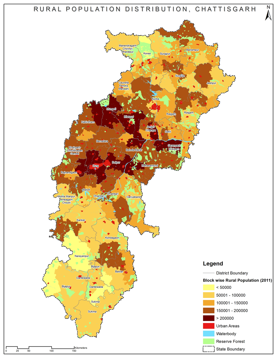 Work illustration: Developing Rural Faecal Sludge Management Policy for Chhattisgarh