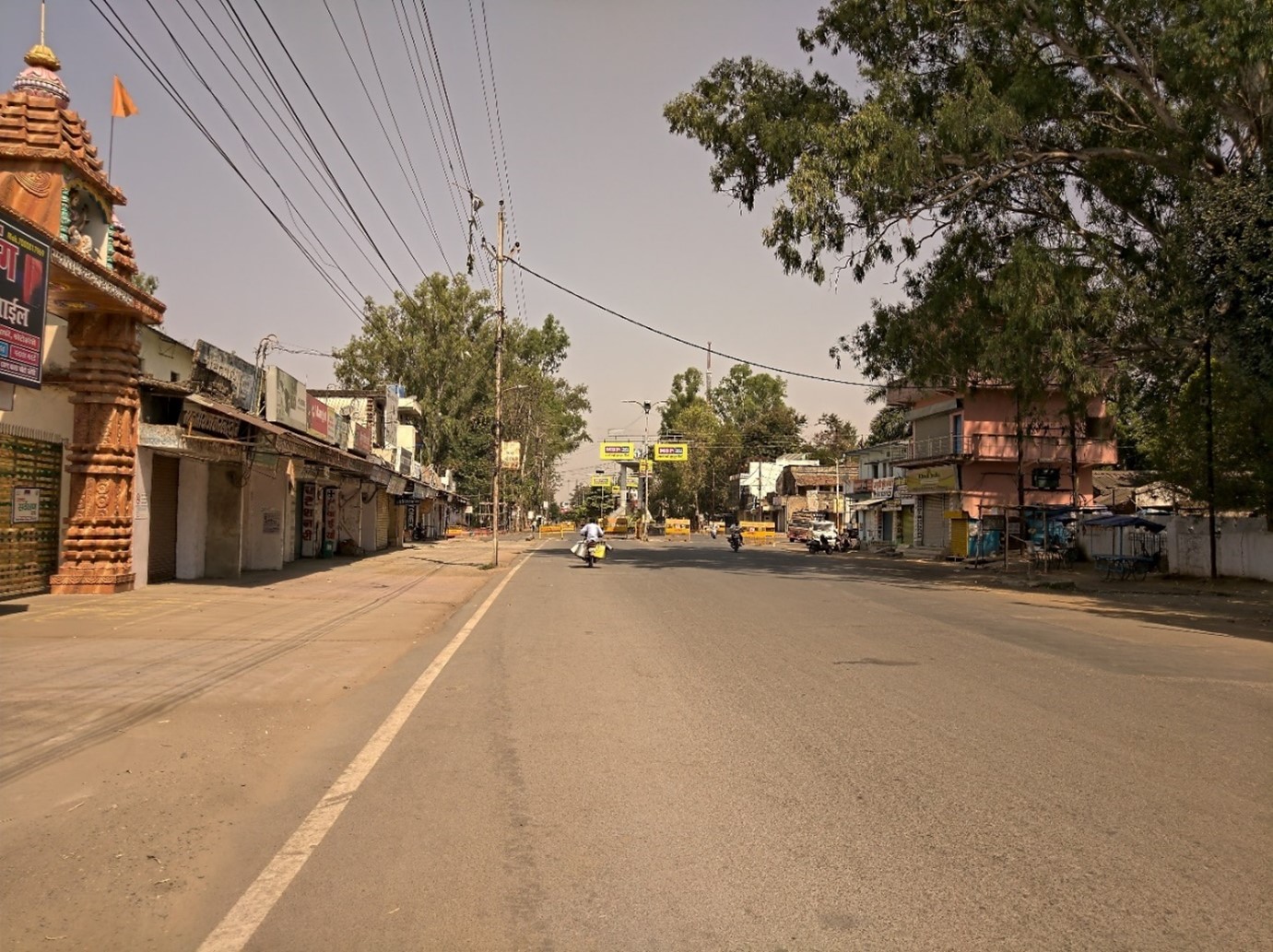 Streets are culturally vibrant in the urban fringes of Chhattisgarh.