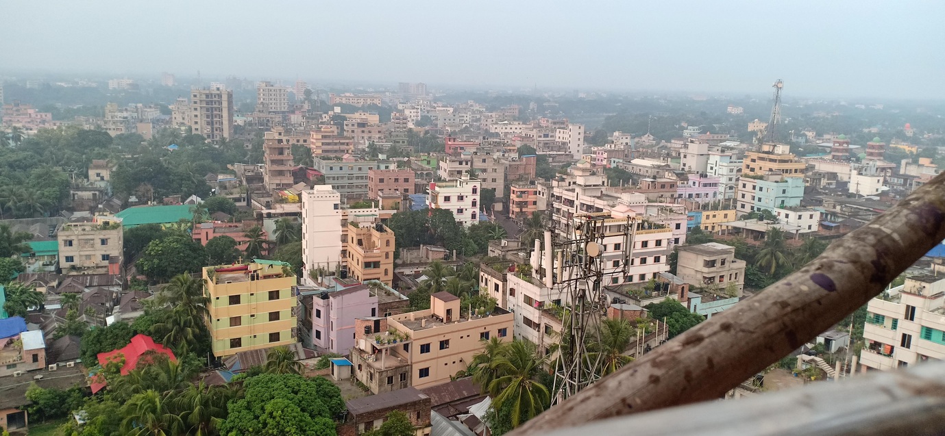 The core area is defined by its high-density urban development.